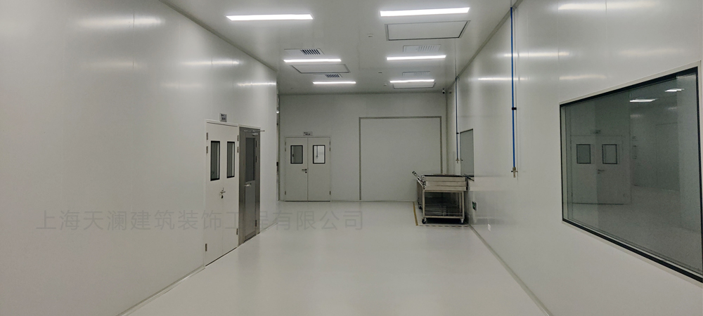 凈化車(chē)間裝修施工圖片