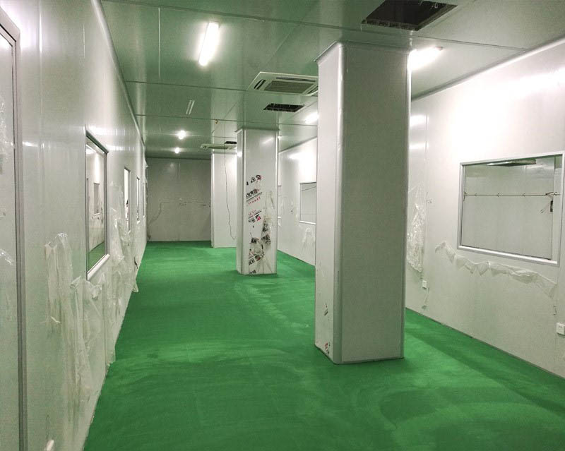 潔凈車(chē)間裝修施工圖片