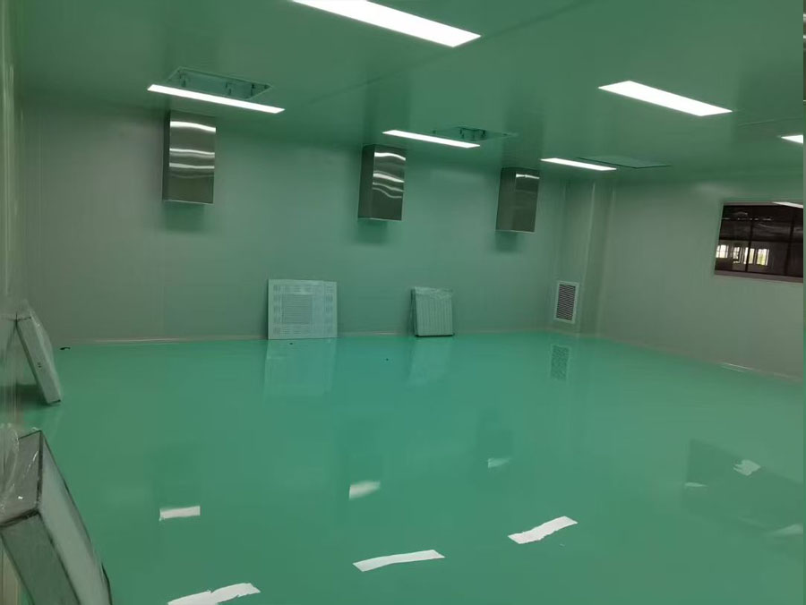 萬級凈化車間裝修施工圖片